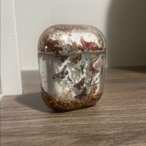Butterfly Glitter AirPods Case